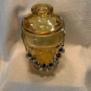 Black and Smokey tone acrylic necklace